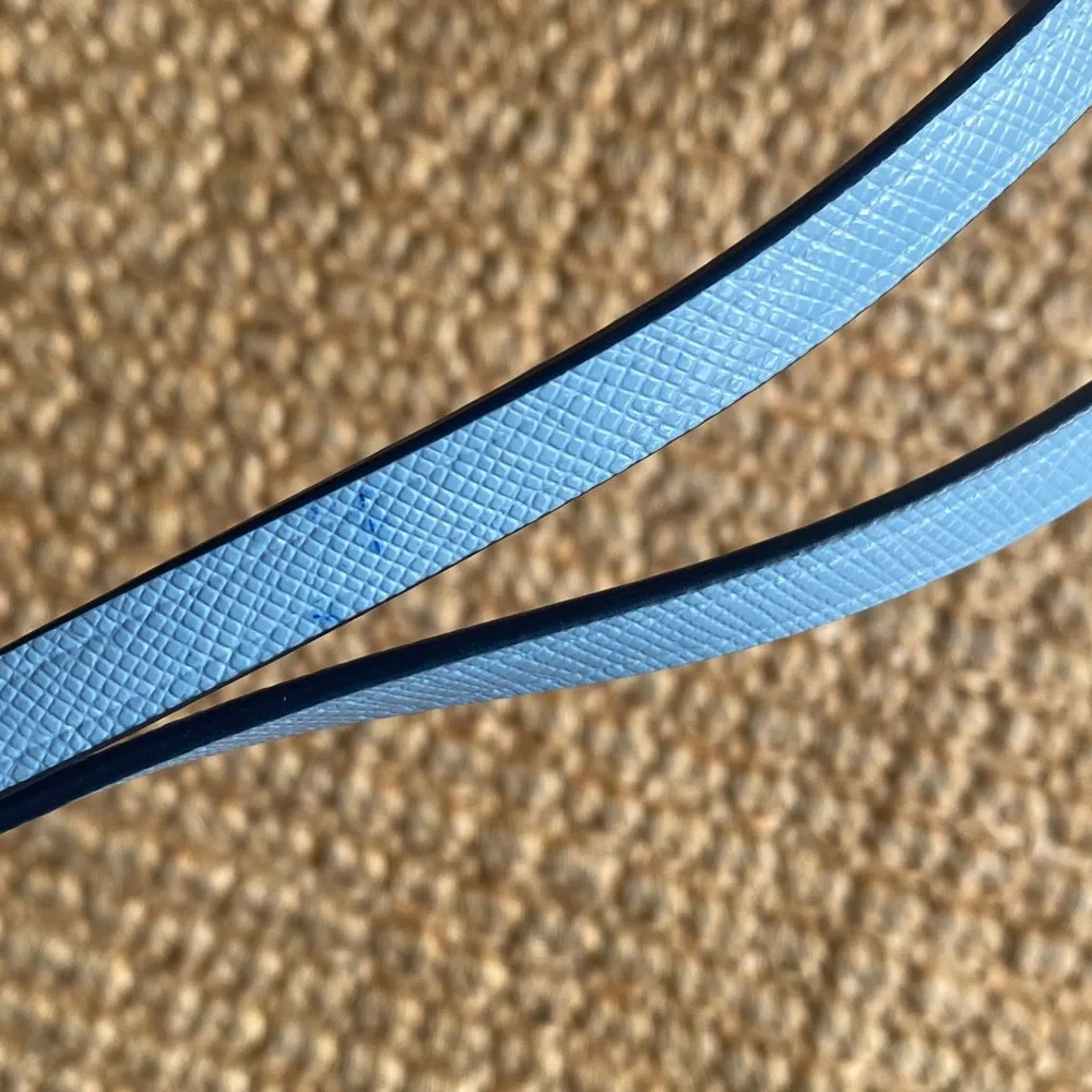 Kate spade Blue Leather lanyard